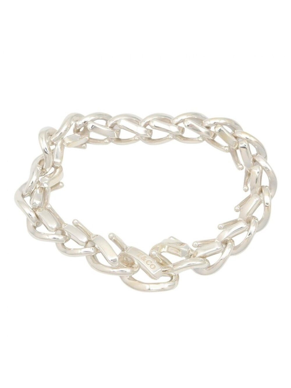 Tiffany & Co Bracelet Forgelink 925 Sterling Silver